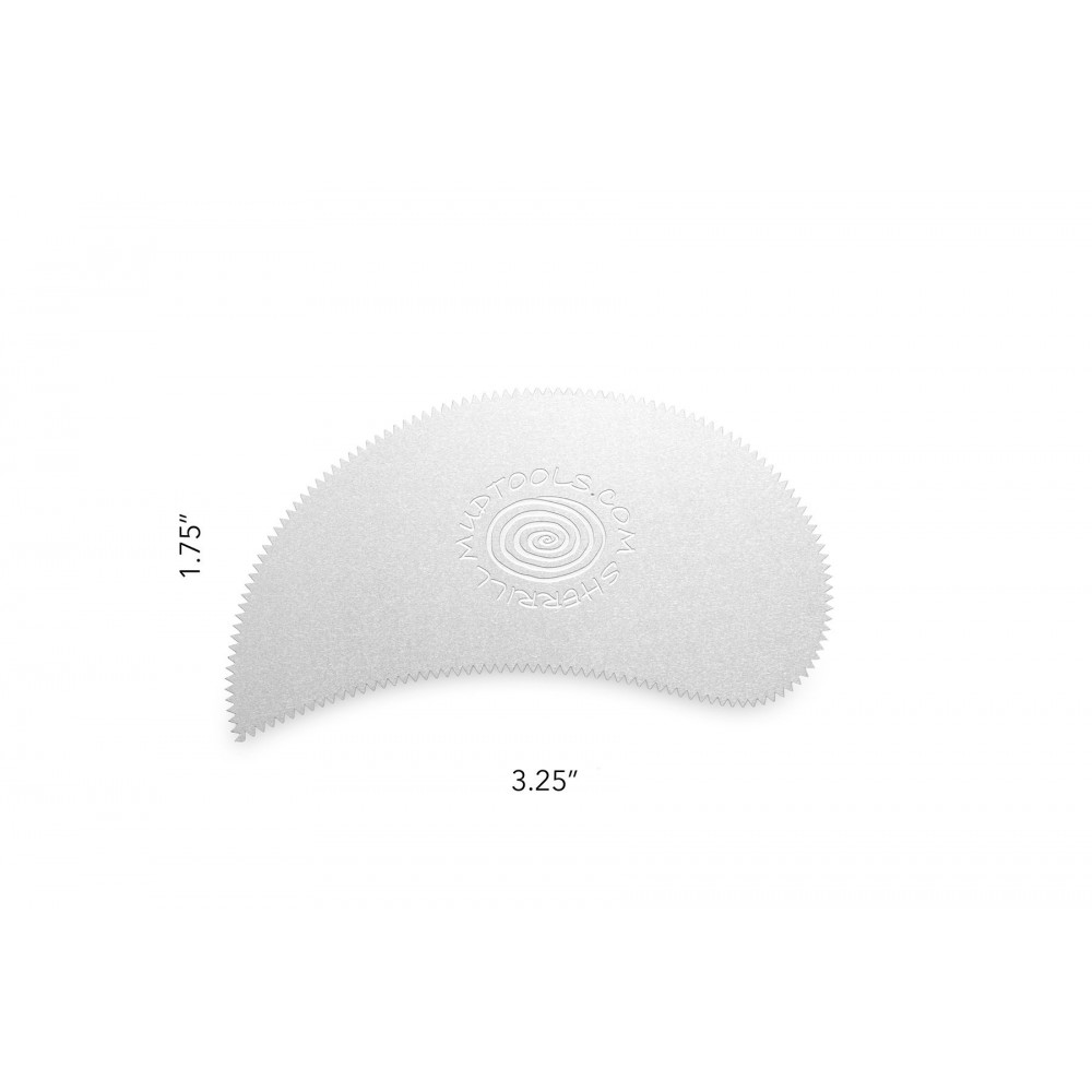 Paisley Scraper Rib - 18 Teeth